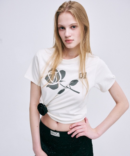 ZOZO限定アイテム】SLIM FIT TSHIRT ROSE DAIKANYAMA EXCLUSIVE