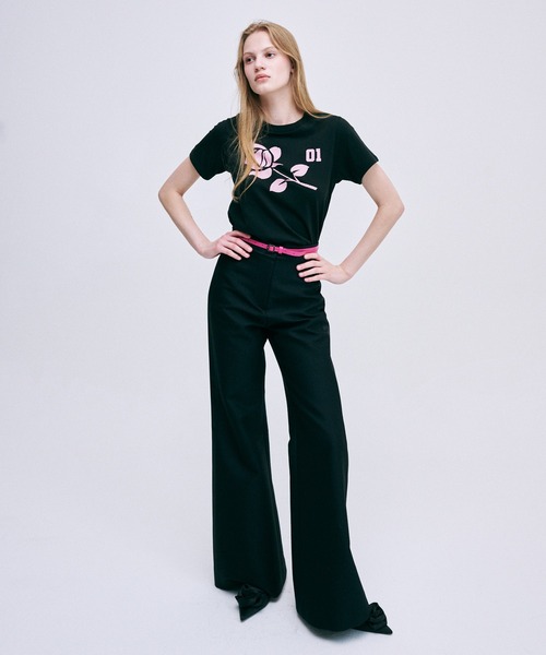 tシャツ 「ZOZO限定アイテム」SLIM FIT TSHIRT ROSE DAIKANYAMA EXCLUSIVE レディース メンズ ZOZO限定アイテム】SLIM FIT TSHIRT ROSE DAIKANYAMA EXCLUSIVE