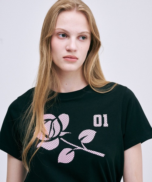 tシャツ 「ZOZO限定アイテム」SLIM FIT TSHIRT ROSE DAIKANYAMA EXCLUSIVE レディース メンズ ZOZO限定アイテム】SLIM FIT TSHIRT ROSE DAIKANYAMA EXCLUSIVE