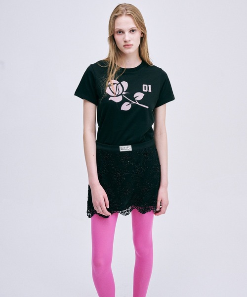 tシャツ 「ZOZO限定アイテム」SLIM FIT TSHIRT ROSE DAIKANYAMA EXCLUSIVE レディース メンズ ZOZO限定アイテム】SLIM FIT TSHIRT ROSE DAIKANYAMA EXCLUSIVE