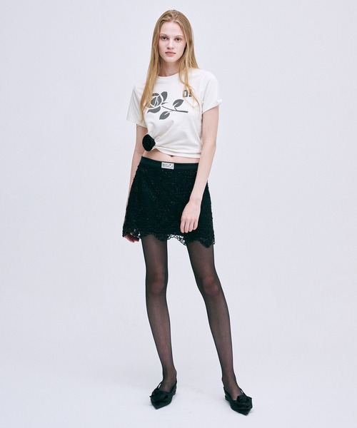 tシャツ 「ZOZO限定アイテム」SLIM FIT TSHIRT ROSE DAIKANYAMA EXCLUSIVE レディース メンズ ZOZO限定アイテム】SLIM FIT TSHIRT ROSE DAIKANYAMA EXCLUSIVE