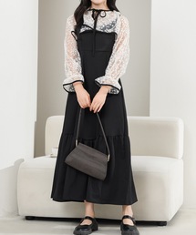 レース ボレロ付き 2WAY キャミソール ワンピース