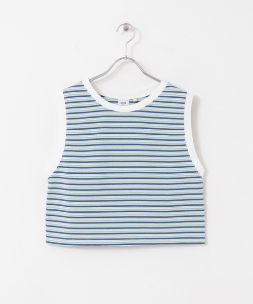 STAR&STRIPE（スターアンドストライプ）の「STAR&STRIPE　MULTI BORDER BUSTIER（タンクトップ・レディース・ブラウン系その他/レッド系その他/グリーン系その他・MEDIUM）」の17枚目の写真