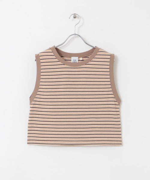 STAR&STRIPE（スターアンドストライプ）の「STAR&STRIPE　MULTI BORDER BUSTIER（タンクトップ・レディース・ブラウン系その他/レッド系その他/グリーン系その他・MEDIUM）」の18枚目の写真