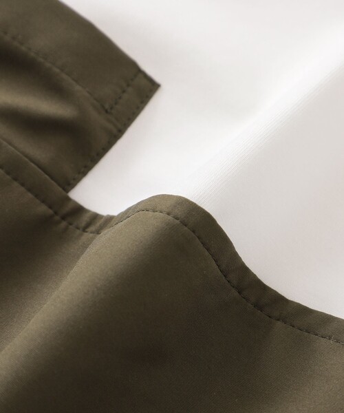 CAST:（キャストコロン）の「【1枚で着映える】プリーツコンビビスチェワンピース（ワンピース・レディース・ブラック/ベージュ系その他4・M/S）」の3枚目の写真