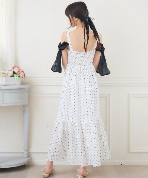 ems excite（エムズエキサイト）の「サイドリボンOP（ワンピース・レディース・ブラック/ナチュラル/ホワイト系その他・FREE）」の19枚目の写真