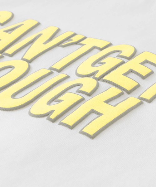 KBF（ケイビーエフ）の「エンボスロゴTEE（Tシャツ/カットソー・レディース・チャコールグレー/オフホワイト・ONE）」の20枚目の写真