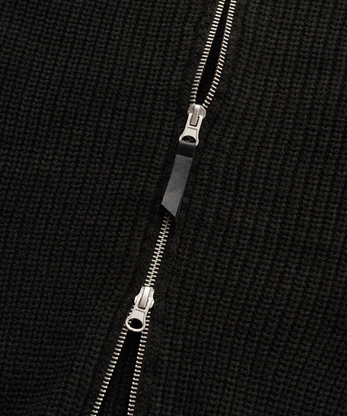 【SERACE】2way loose zip drivers knit / 2wayルーズジップドライバーズニット（ニット/セーター）｜SERACE（セラス）