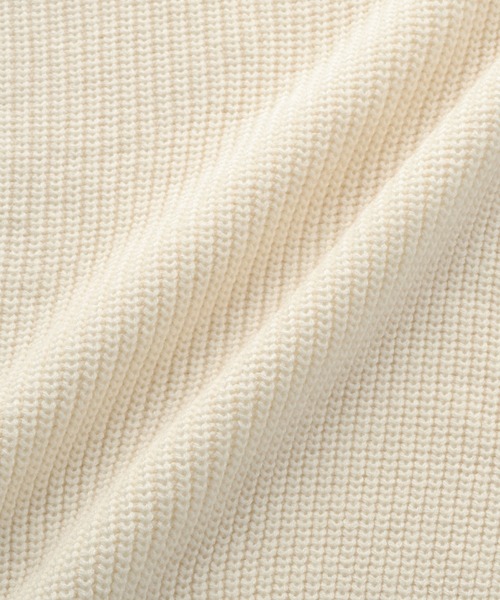 【SERACE】2way loose zip drivers knit / 2wayルーズジップドライバーズニット（ニット/セーター）｜SERACE（セラス）