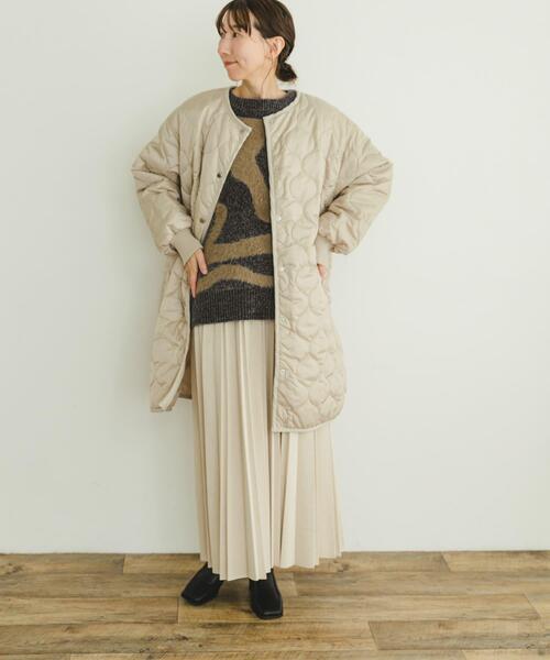 ITEMS URBANRESEARCH(アイテムズ アーバンリサーチ)の「フェイクスエードプリーツスカート(スカート・レディース・カーキ/ライトベージュ/モカ/ブラック・FREE)」の11枚目の写真