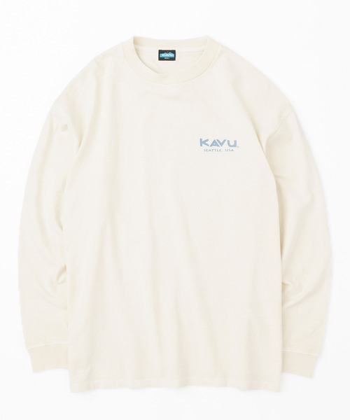 KAVU/カブー Surf Logo LS Tee/サーフロゴティー(Tシャツ/カットソー)|KAVU(カブー) 6,006円