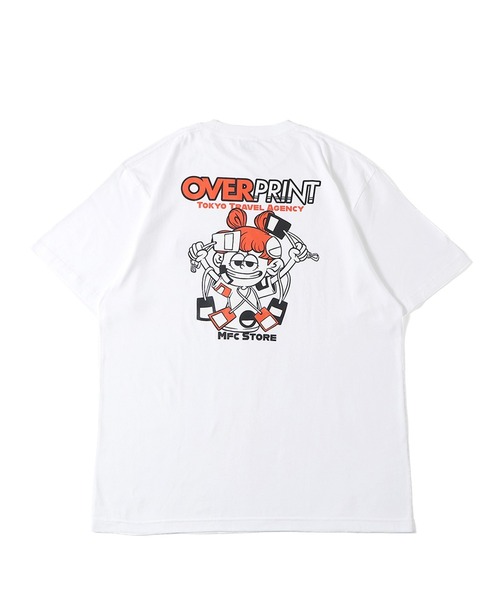 over print x MFC STORE TOKYO AGENCY TEE（Tシャツ/カットソー）｜over print（オーバープリント）