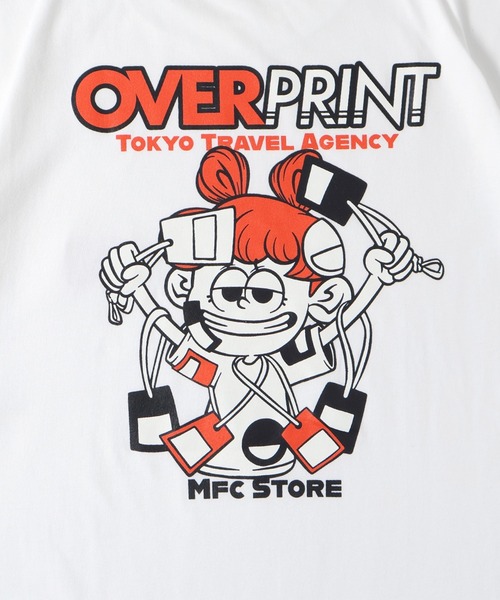 over print × MFC STORE コラボレーション