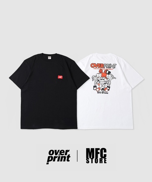 over print x MFC STORE TOKYO AGENCY TEE（Tシャツ/カットソー）｜over print（オーバープリント）