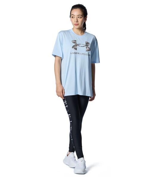 UNDER ARMOUR(アンダーアーマー)の「UAテック オーバーサイズド Tシャツ(トレーニング/レディース)(Tシャツ/カットソー・レディース・ブルー系・L/M/S/XL)」の3枚目の写真