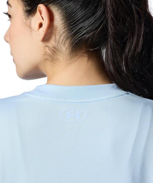 UNDER ARMOUR(アンダーアーマー)の「UAテック オーバーサイズド Tシャツ(トレーニング/レディース)(Tシャツ/カットソー・レディース・ブルー系・L/M/S/XL)」の6枚目の写真