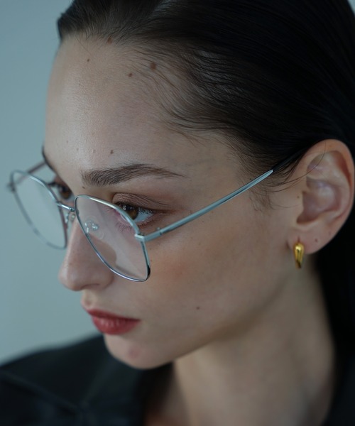 NUEF （ヌエフ）の「ユニセックス対応/NUEF/trente-neuf39/フレーム眼鏡（メガネ・レディース・シルバー/ゴールド・FREE）」の6枚目の写真