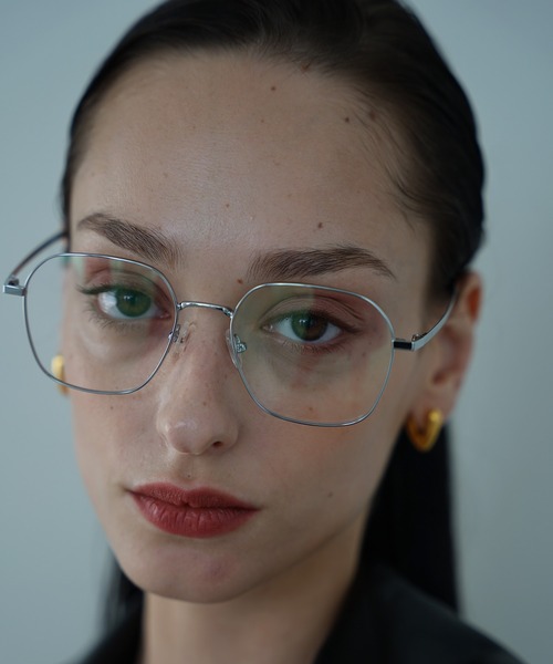 NUEF （ヌエフ）の「ユニセックス対応/NUEF/trente-neuf39/フレーム眼鏡（メガネ・レディース・シルバー/ゴールド・FREE）」の7枚目の写真