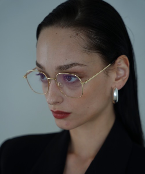 NUEF （ヌエフ）の「ユニセックス対応/NUEF/trente-neuf39/フレーム眼鏡（メガネ・レディース・シルバー/ゴールド・FREE）」の11枚目の写真