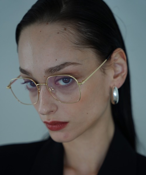 NUEF （ヌエフ）の「ユニセックス対応/NUEF/trente-neuf39/フレーム眼鏡（メガネ・レディース・シルバー/ゴールド・FREE）」の12枚目の写真