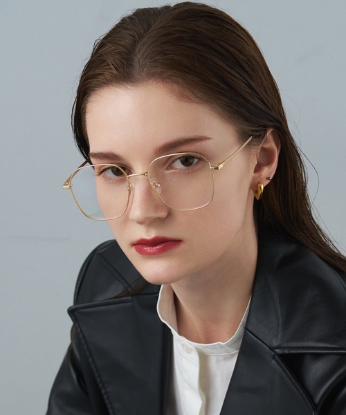 NUEF （ヌエフ）の「ユニセックス対応/NUEF/trente-neuf39/フレーム眼鏡（メガネ・レディース・シルバー/ゴールド・FREE）」の15枚目の写真