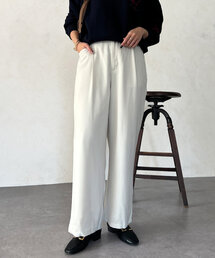 Chez toi | ポケットタックスラックスパンツ(その他パンツ)