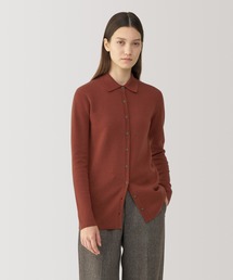 〔MUJI Labo〕婦人　ダブルフェイスニットシャツ