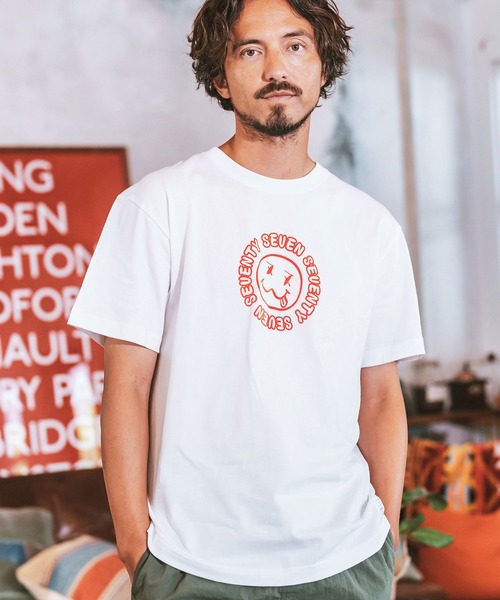 mt9203- middle onz S-S t-shirts (sunsmile) Tシャツ（Tシャツ/カットソー）｜seventy seven（セブンティセブン）