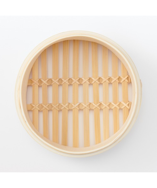 無印良品（ムジルシリョウヒン）の「竹材　蒸篭（せいろ）／本体　深型　小　約直径１８×高さ８ｃｍ（鍋/フライパン・メンズ・その他・FREE）」の4枚目の写真