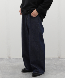 INSCRIRE(アンスクリア) Denime Loose Fit Pants Rigid ID-PT33ARIGID