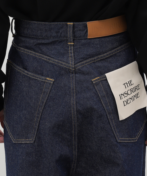 INSCRIRE(アンスクリア)の「INSCRIRE(アンスクリア) Denime Loose Fit Pants Rigid ID-PT33ARIGID(デニムパンツ・メンズ・ネイビー・34/32)」の7枚目の写真