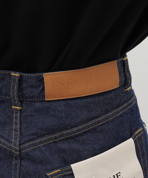 INSCRIRE(アンスクリア)の「INSCRIRE(アンスクリア) Denime Loose Fit Pants Rigid ID-PT33ARIGID(デニムパンツ・メンズ・ネイビー・34/32)」の12枚目の写真