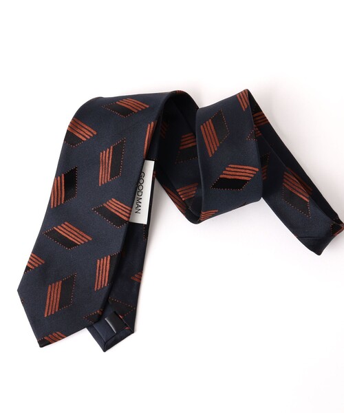 NOLLEY’S(ノーリーズ)の「BBC シャドーダイヤ柄ネクタイ(ネクタイ・メンズ・レッド系その他/ブルー系その他6・FREE)」の5枚目の写真