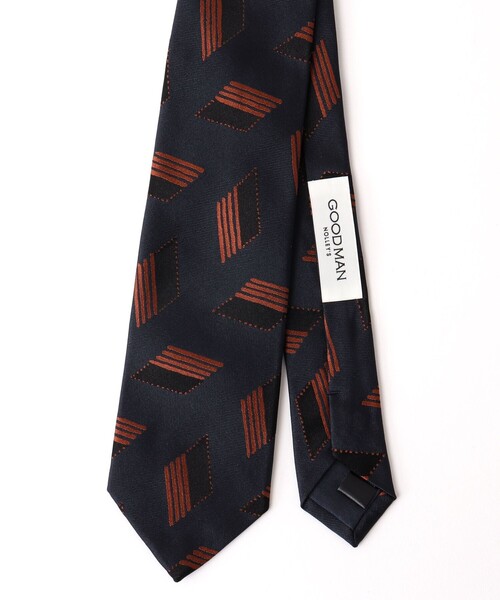 NOLLEY’S(ノーリーズ)の「BBC シャドーダイヤ柄ネクタイ(ネクタイ・メンズ・レッド系その他/ブルー系その他6・FREE)」の8枚目の写真