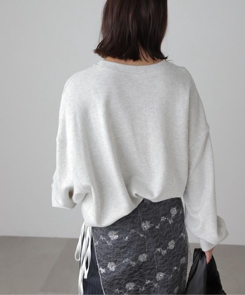 FREE'S MART（フリーズマート）の「◆カレッジロゴスウェット（スウェット・レディース・ネイビー/ホワイト/グリーン/グレー・FREE）」の18枚目の写真