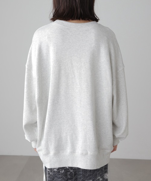 FREE'S MART（フリーズマート）の「◆カレッジロゴスウェット（スウェット・レディース・ネイビー/ホワイト/グリーン/グレー・FREE）」の9枚目の写真