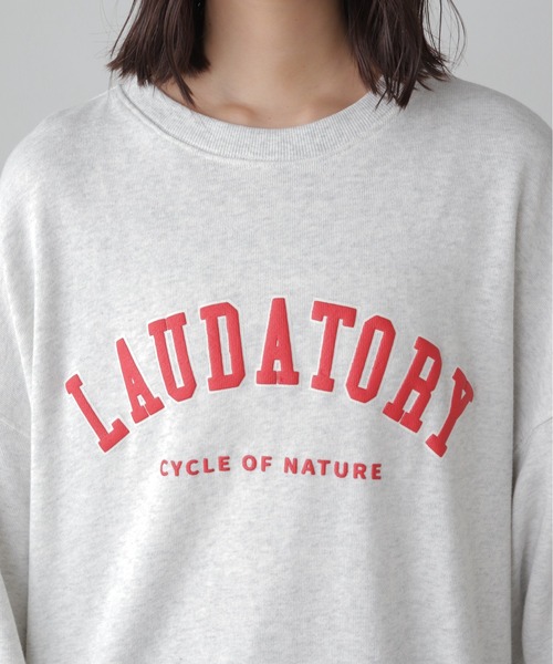 FREE'S MART（フリーズマート）の「◆カレッジロゴスウェット（スウェット・レディース・ネイビー/ホワイト/グリーン/グレー・FREE）」の8枚目の写真