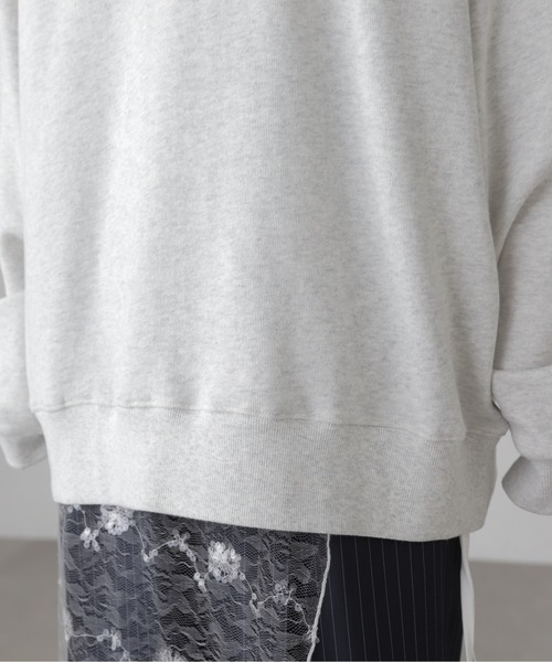 FREE'S MART（フリーズマート）の「◆カレッジロゴスウェット（スウェット・レディース・ネイビー/ホワイト/グリーン/グレー・FREE）」の6枚目の写真