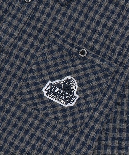 【セール】チェックシャツ（シャツ/ブラウス）｜XLARGE KIDS（エクストララージキッズ）