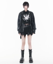 REFLEM（レフレム）の「『REFLEM/レフレム』PUレザーシャツブルゾン