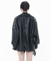 REFLEM（レフレム）の「『REFLEM/レフレム』PUレザーシャツ