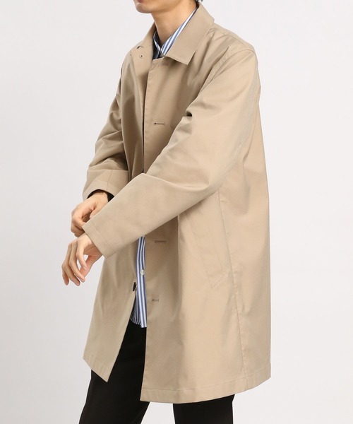 GLOBAL WORK Smile Seed Store（グローバルワーク スマイルシードストア）の「ショートステンカラーコート/175896（ステンカラーコート・メンズ・ネイビー/ベージュ・LARGE/MEDIUM/SMALL）」の9枚目の写真