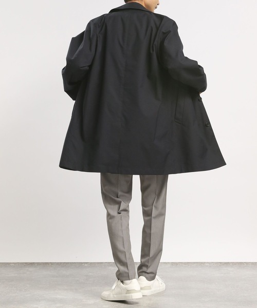 GLOBAL WORK Smile Seed Store（グローバルワーク スマイルシードストア）の「ショートステンカラーコート/175896（ステンカラーコート・メンズ・ネイビー/ベージュ・LARGE/MEDIUM/SMALL）」の13枚目の写真