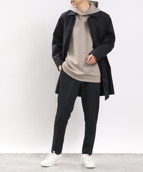 GLOBAL WORK Smile Seed Store（グローバルワーク スマイルシードストア）の「ショートステンカラーコート/175896（ステンカラーコート・メンズ・ネイビー/ベージュ・LARGE/MEDIUM/SMALL）」の17枚目の写真