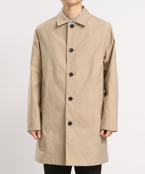 GLOBAL WORK Smile Seed Store（グローバルワーク スマイルシードストア）の「ショートステンカラーコート/175896（ステンカラーコート・メンズ・ネイビー/ベージュ・LARGE/MEDIUM/SMALL）」の19枚目の写真