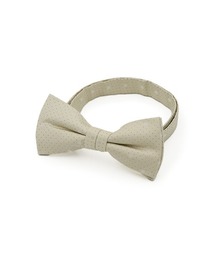 Perfect Suit FActory（パーフェクトスーツファクトリー）の「ピンドット柄　シルク100％　ブライダル蝶ネクタイ　グレー/ワイン/ベージュ/ネイビー（蝶ネクタイ）」