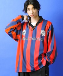 オーバーサイズ ストライプ」に該当するメンズのTシャツ/カットソー