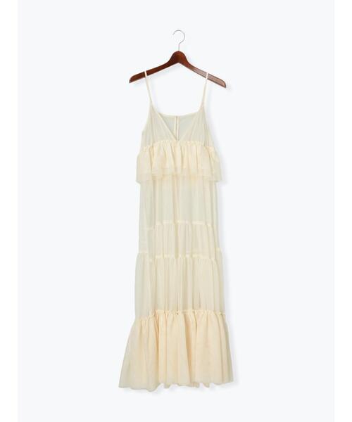 Te chichi(テチチ)の「前後2WAYレイヤードキャミワンピース(ワンピース・レディース・オフホワイト/グレー/ブラック・F)」の15枚目の写真