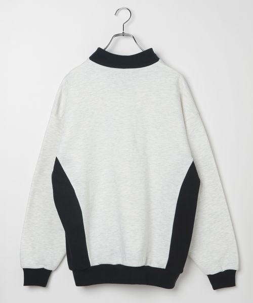 PBLIM（ページボーイリム）の「PBLIM/ライトスウェットゲームシャツ（スウェット・レディース・ネイビー/ブラウン・FREE）」の17枚目の写真