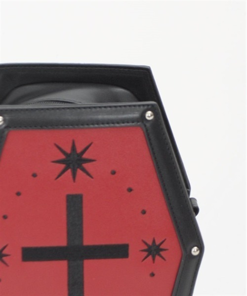 axes femme POETIQUE（アクシーズファムポエティック）の「コフィン型３ｗａｙバッグ（ショルダーバッグ・レディース・ホワイト/ブラック/ワイン・FREE）」の21枚目の写真